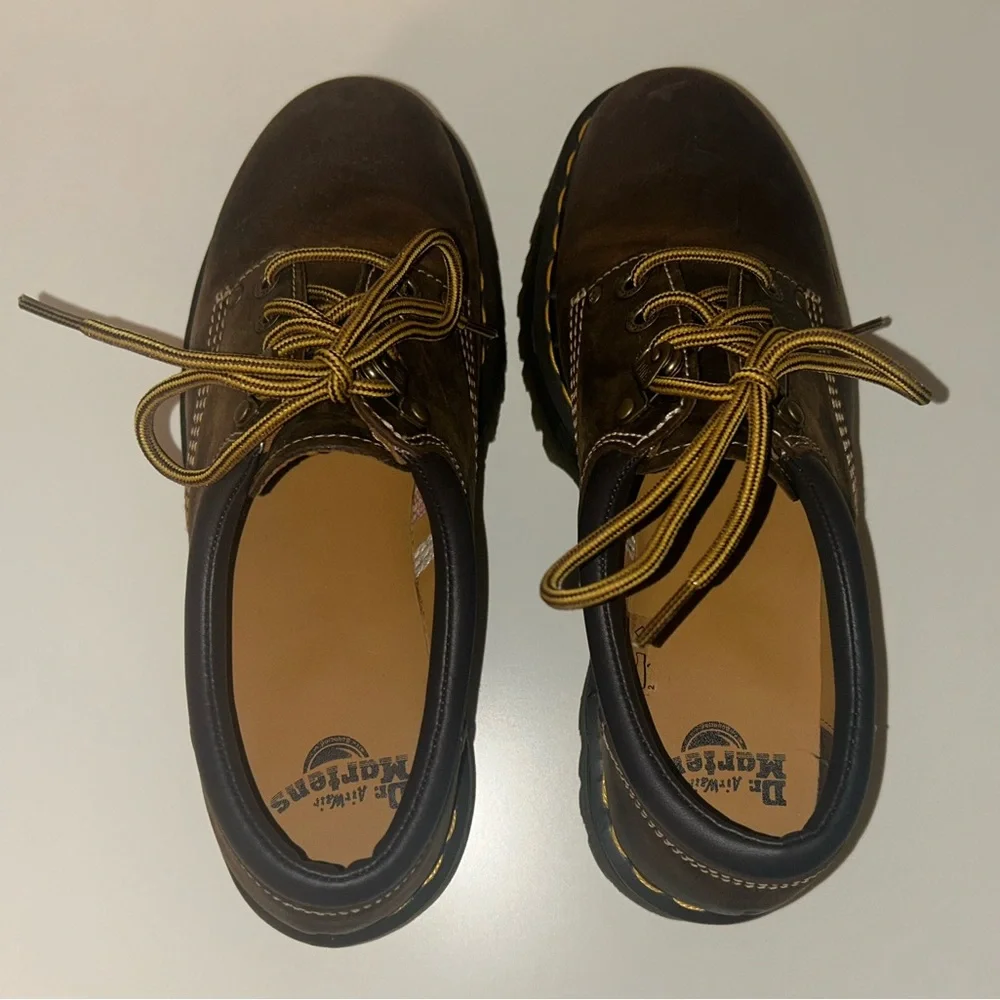 Dr. Martens 8053 Arc Crazy Horse Leather Platform Casual Shoes